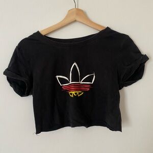 Adidas cropped t-shirt